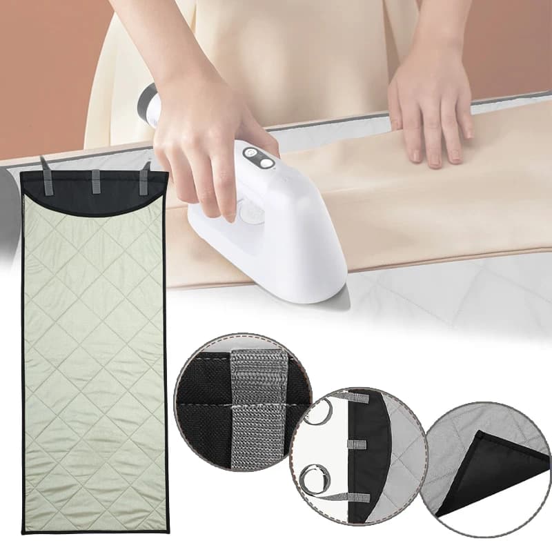 1/3PCS Sopra la porta Tappetino per cottura a vapore verticale Tappetino da stiro per vaporiera portatile Pieghevole portatile Resistente al calore Cura dei vestiti da viaggio