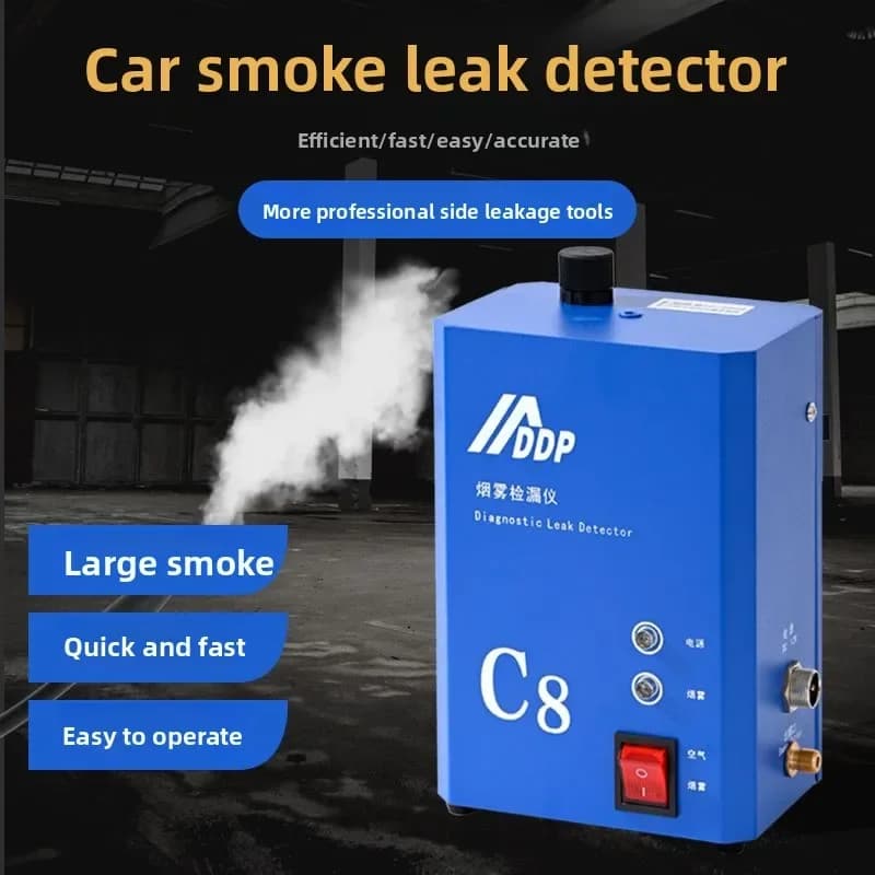 Rilevatore di perdite di fumo per tubi di aspirazione e scarico motore auto resistente - Strumento professionale per la rilevazione di perdite
