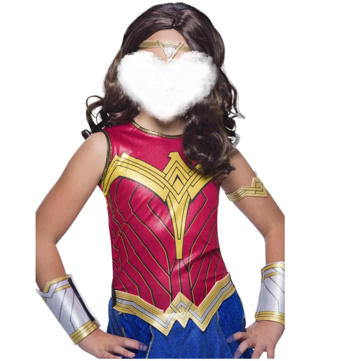 Costumi Deluxe di Wonder Woman per Cosplay, Halloween, Carnevale, Travestimenti, Abiti da Principessa, Regalo di Natale