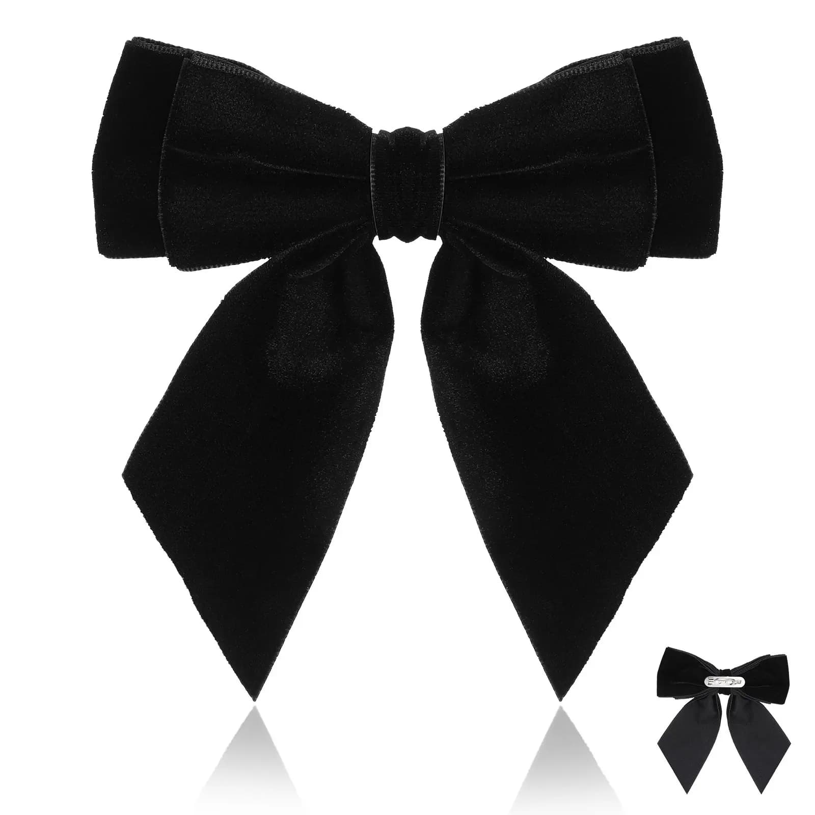 Grande Spilla a Fiocco Elegante per Donna, Decorazione per Colletto, Abiti e Accessori per il Collo
