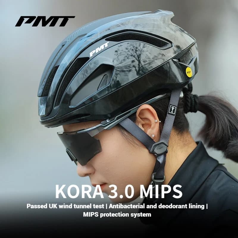 Road Bike Helmet PMT KORA 3.0 MIPS Aerodynamic cycling helmet for men Woman Safety helmet for light ventilated bicycle