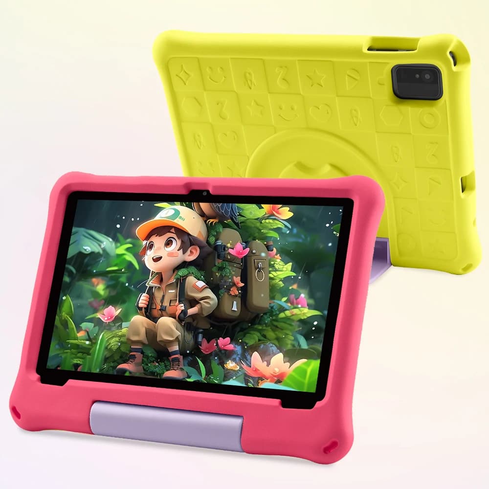 ANRY CH10PLUS Tablet for Children from 10.1 Inches, Android 15, 4GB RAM, 64GB ROM, 5000mAh, Portable Tablet for Children's Equipment and Entertainment