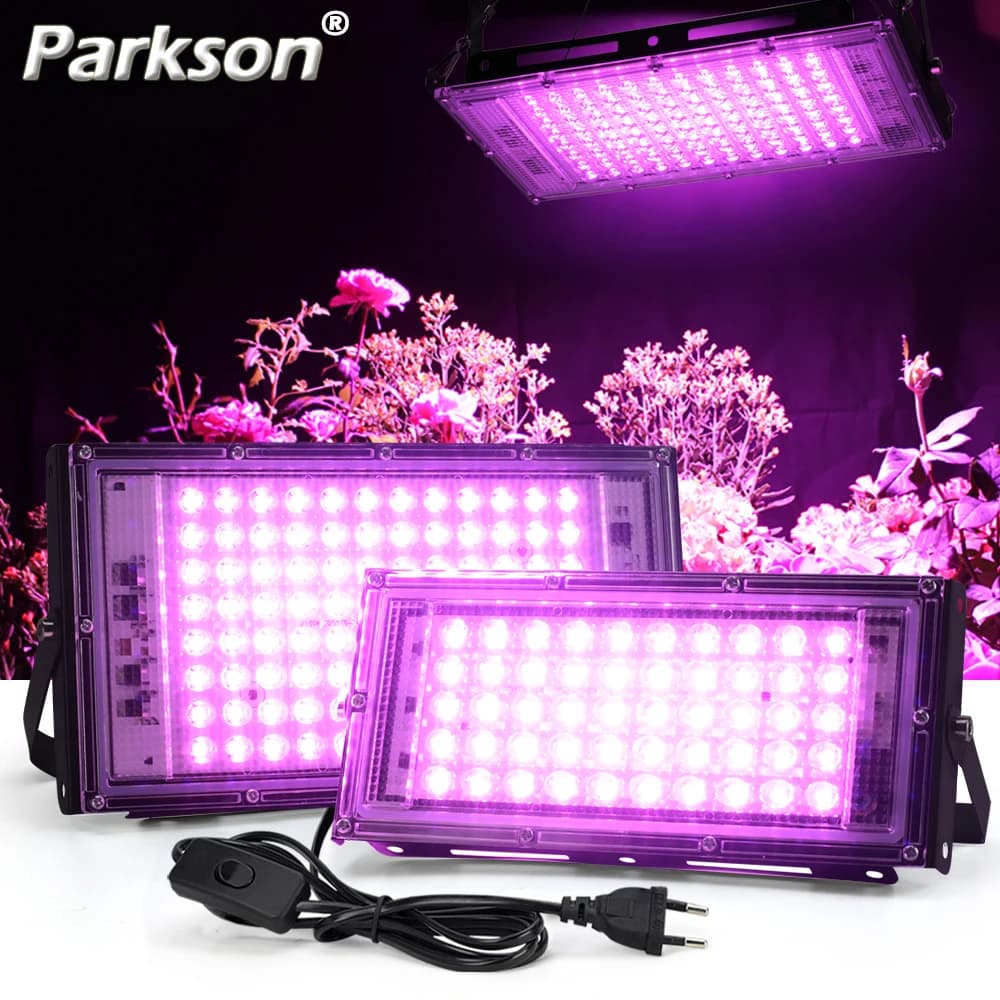 Complete LED Show Cultivating PhytoLamp Light For Plants Tent Flower Semina 50W AC 220V Range Lamp External Projector Coltiva Phyto Box