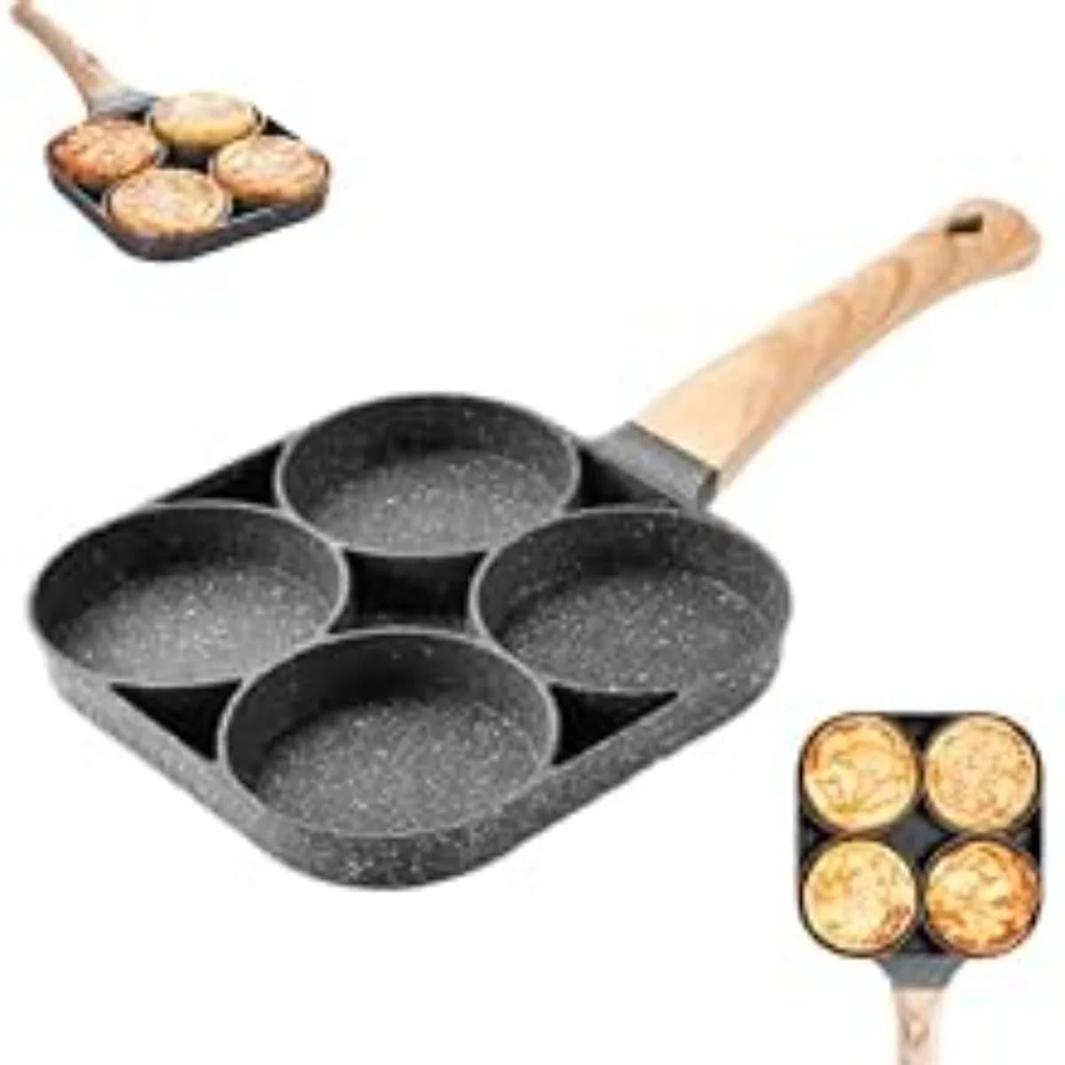 Thickened Nonstick Omelet Pan Frying Pot Egg Pancake Steak Cooking Pan Hamburg Bread Breakfast Maker Induction Cookware