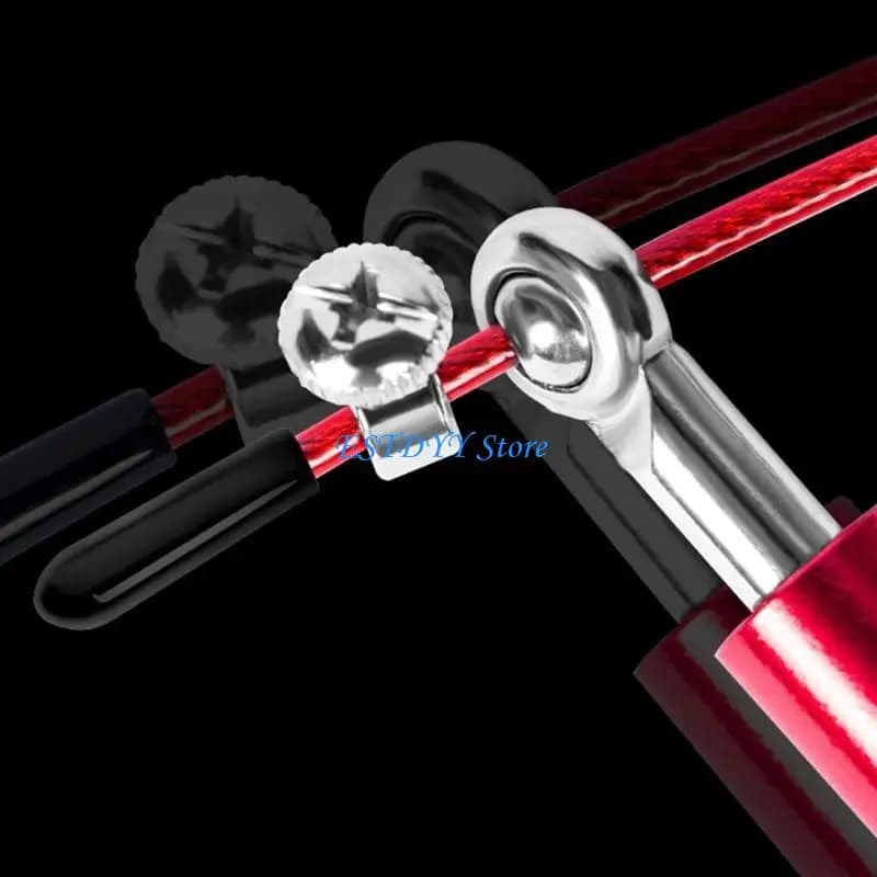 G6DE Adjustable Exercise Rope Telescopic Jump Rope 360° Bearing Skippings Rope for Fitness Training Boxing Exercise