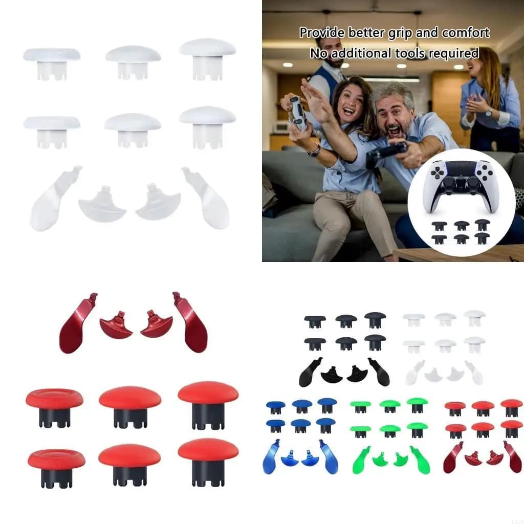 F42D Paddle posteriori per controller Joystick analogico e pulsanti trigger Levetta in metallo