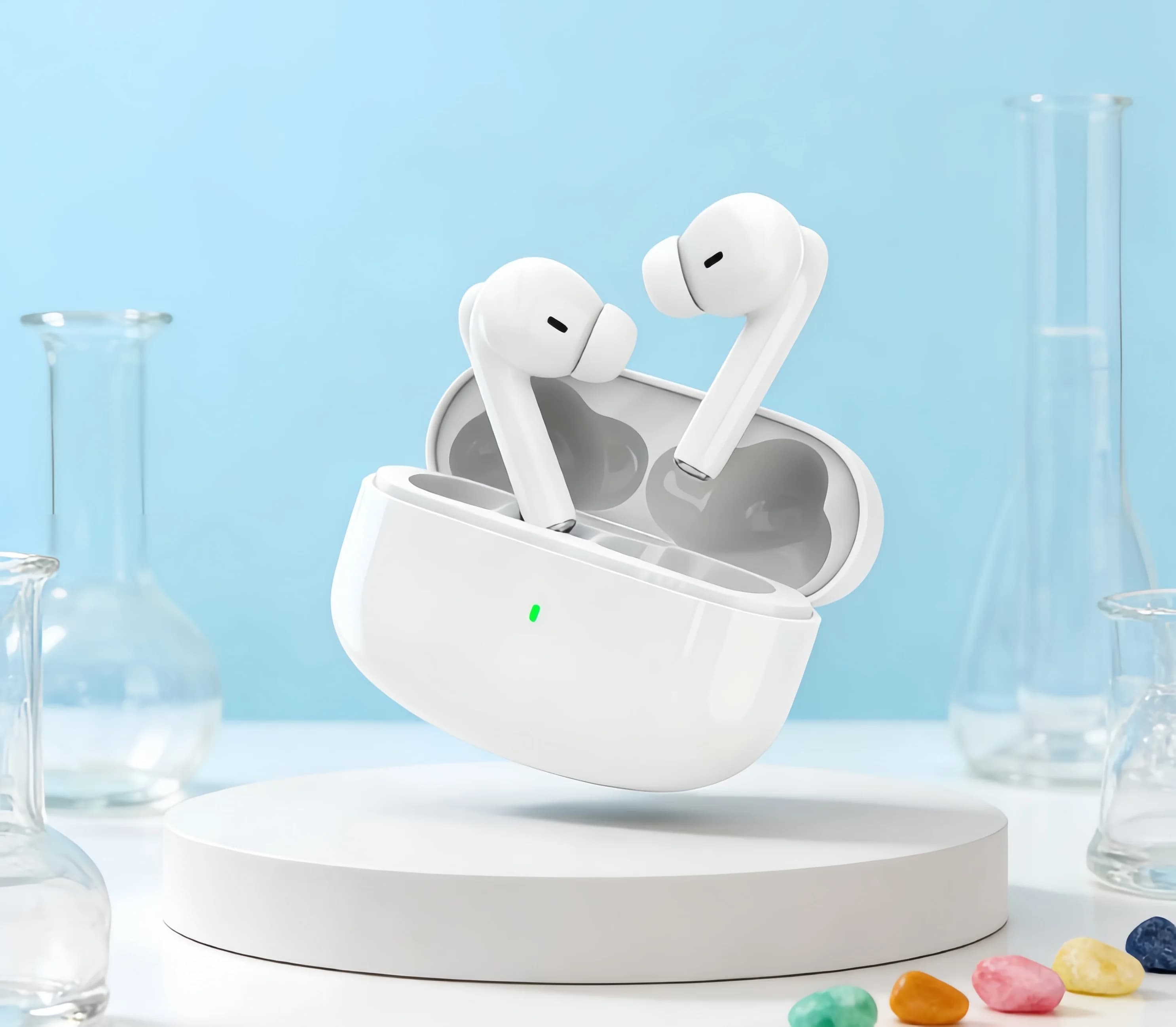 Auricolari Bluetooth originali Auricolare Bluetooth wireless Auricolari con cancellazione del rumore con microfono Cuffie wireless per smartphone