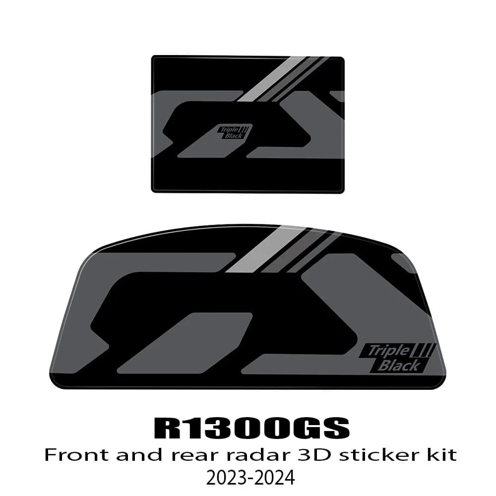 R 1300 GS 3D adesivo in resina epossidica protezione Radar anteriore e posteriore per R1300GS GS1300 2024