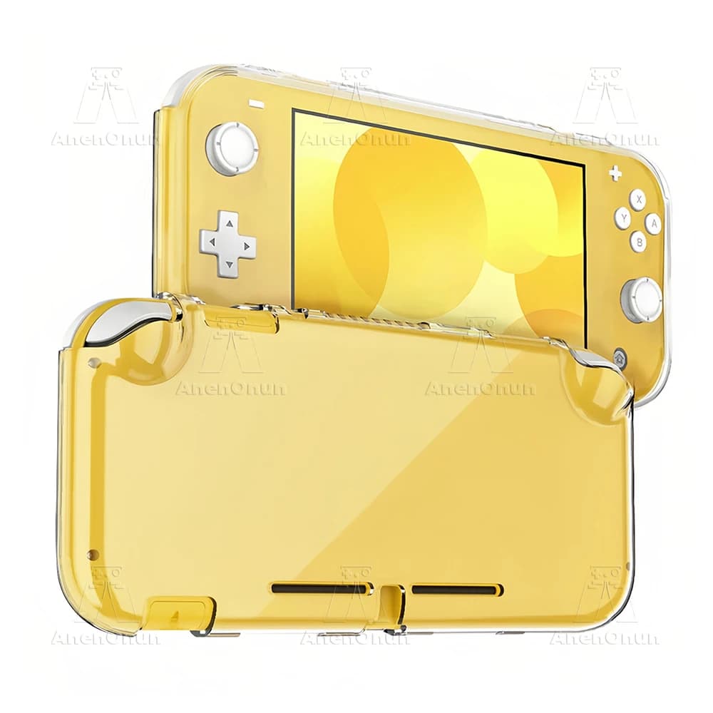 Custodia morbida in TPU trasparente per Switch Lite Cover semi-avvolgente Pelle antiurto Antigraffio Antiscivolo Guscio protettivo trasparente cristallino