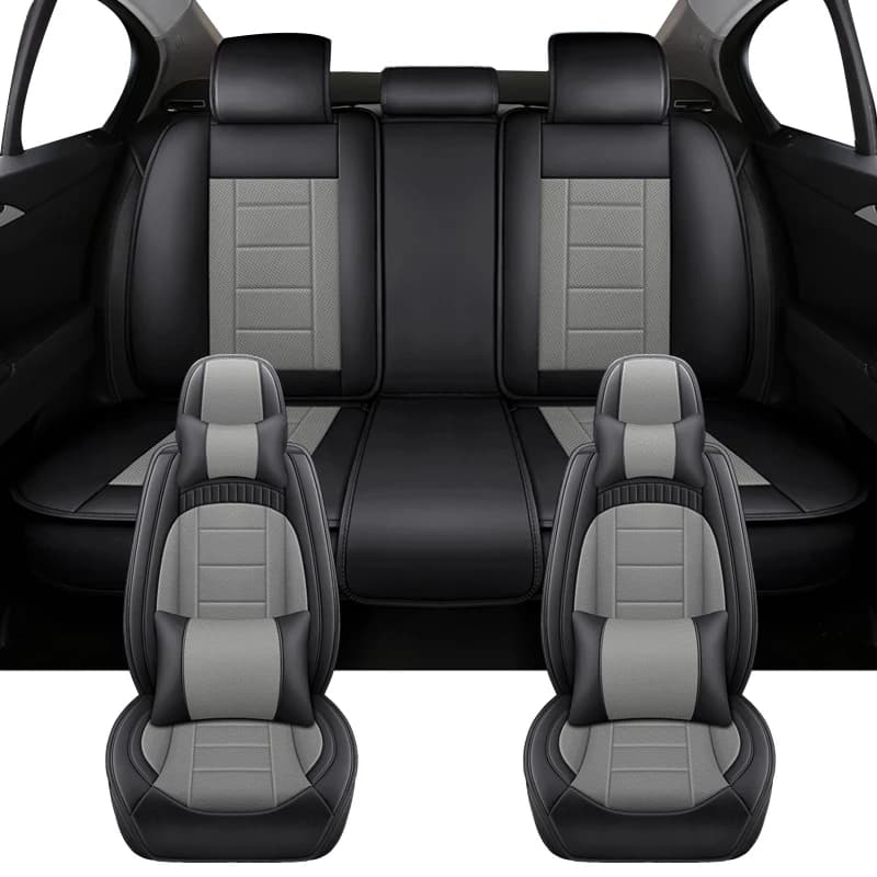 Universal PU Leather Car Seat Covers for Volwsagen VW Amarok Polo 9N Gol G3 G5 Tiguan Golf 8 7 6 5 4 Interior Car Accessories