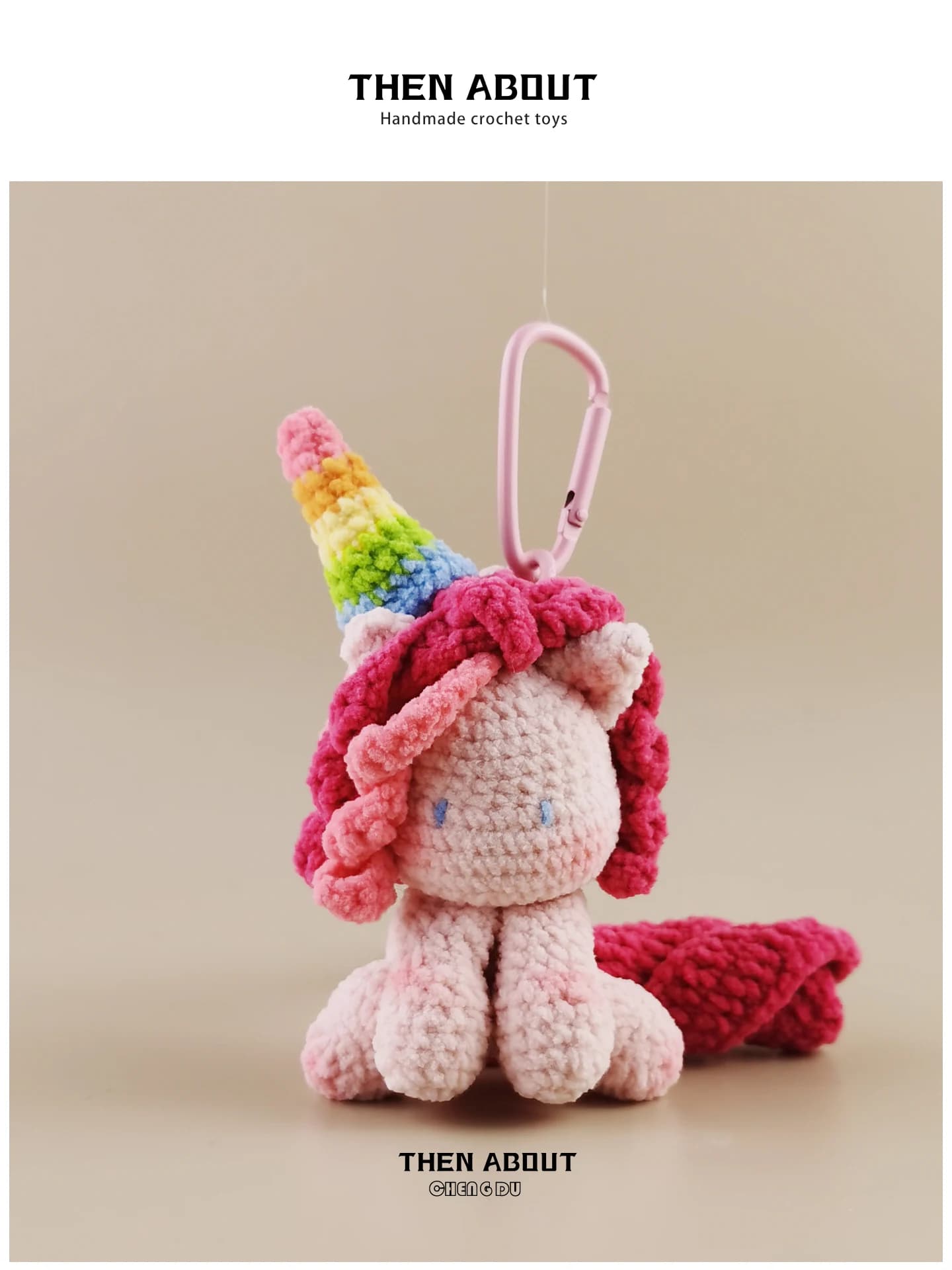 Cute Little Pony Keychain Bag Charm Backpack School Bag Pendant Gift Thenabout Lovely Toy Leather Accessories