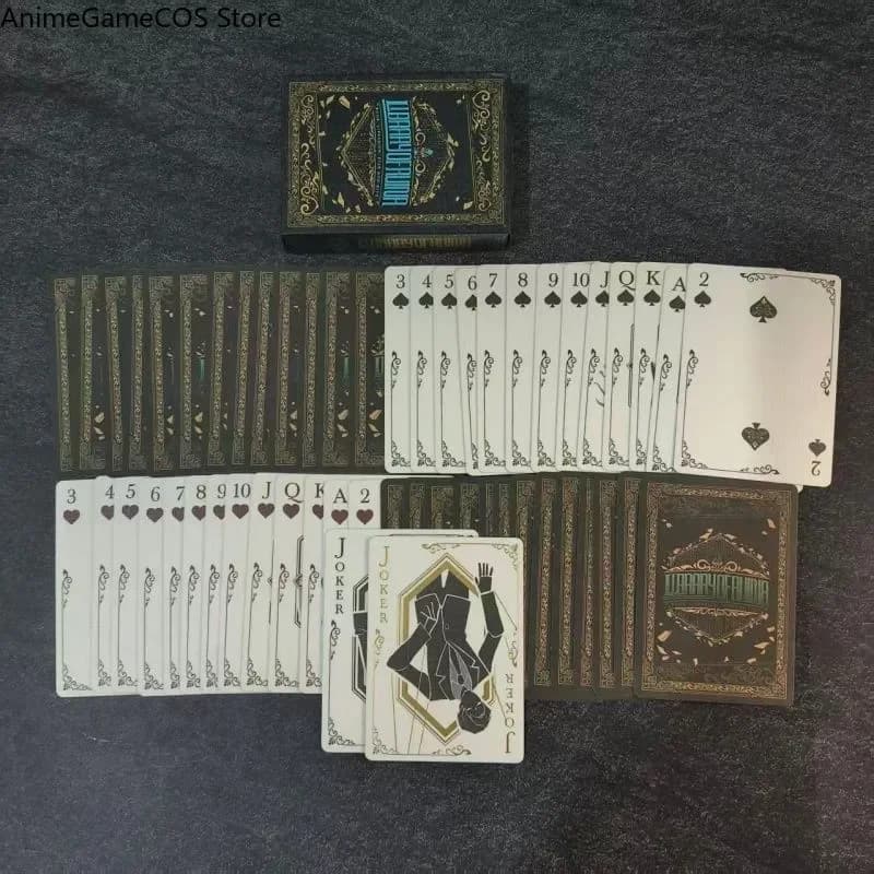 Anime Library Of Ruina Cosplay Game 54pcs Playing Cards Figures Fans Collection small card Accessories Ornament Xmas Gift