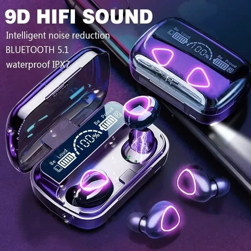 TWS Auriculares Wireless Bluetooth Sport headphones with microphone Fone De Ouvido In Ear Headset Gamer headphones Power Bank