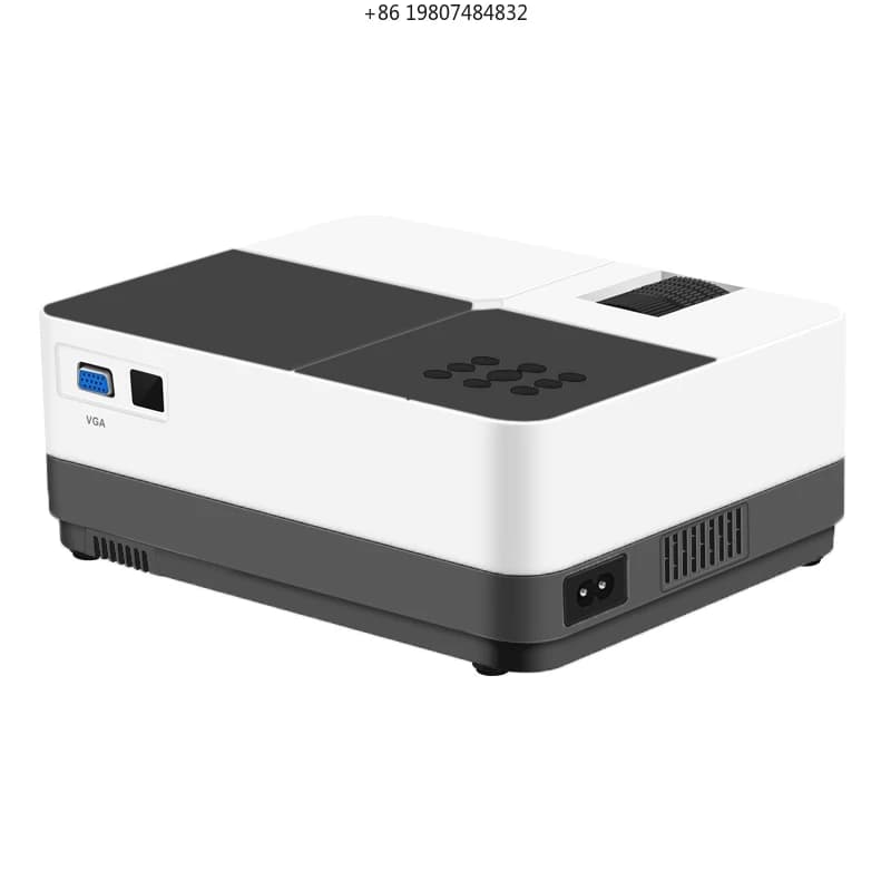 Stereo 3D LED Home Theater Outdoor 200 Lumens Factory Portable Mini Smart Projector Business Education Use 1080P/4K HIFI