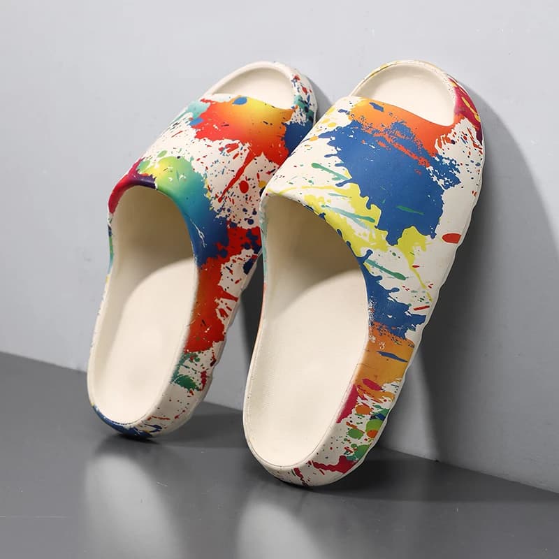 Sandali da uomo e da donna, comodi, leggeri, resistenti all'usura, antiscivolo, alla moda, casual, per le vacanze al chiuso