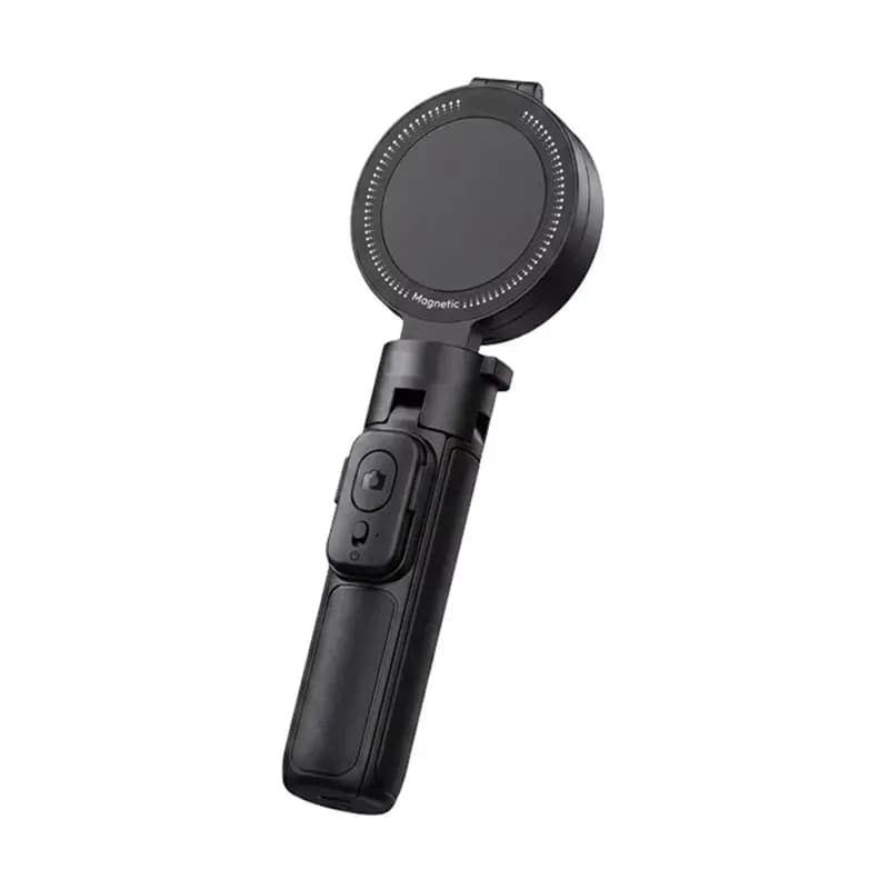 B04C-MT40 2-In-1 Mini Selfie Stick With Magnetic Fill Light Portable Bluetooth Tripod Handle For Phones
