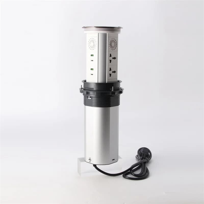 Intelligent 6 Plugs + 4 USB Wi-Fi Remote Control via APP LED Night Lamp Wireless Charger for AU DE IT FR US UK EU