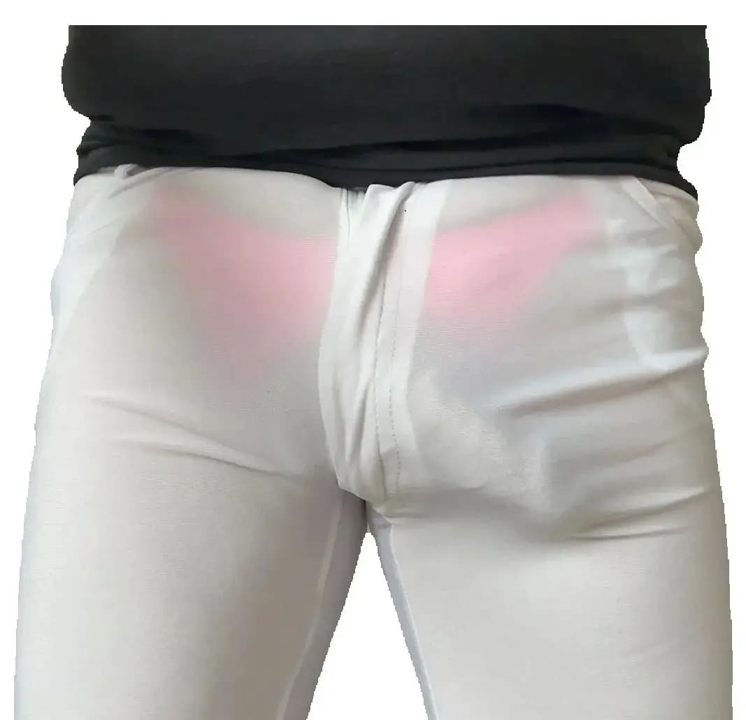 Men's skinny jeans Pencil pants slim fit Fashion Exercise Gym Casual pants Disco leggings Autumn spring pants with high elasticity