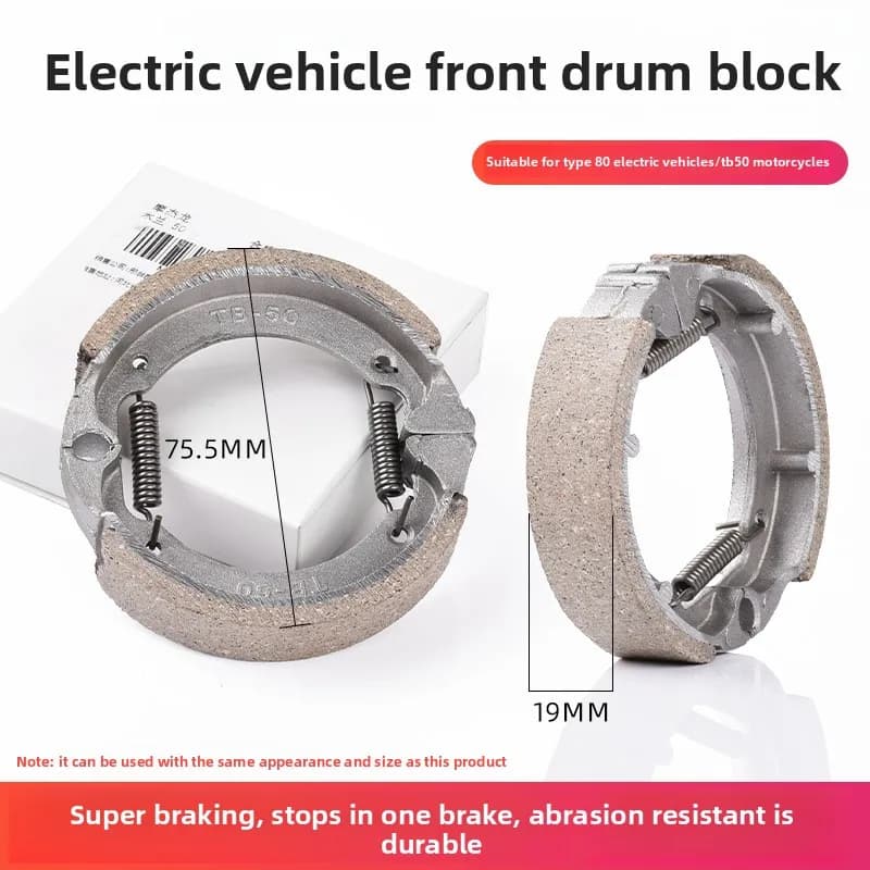 Set pastiglie freno durevoli: adatto per freni a batteria e a disco, adatto alla maggior parte delle bici elettriche, scooter elettrici e motocicli, prestazioni di lunga durata