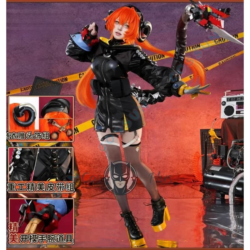 Gioco Zenless Zone Zero Orphie Costume Cosplay S-XL Abito da coda Donne adulte Carnevale Uniforme Halloween Party Abiti in maschera