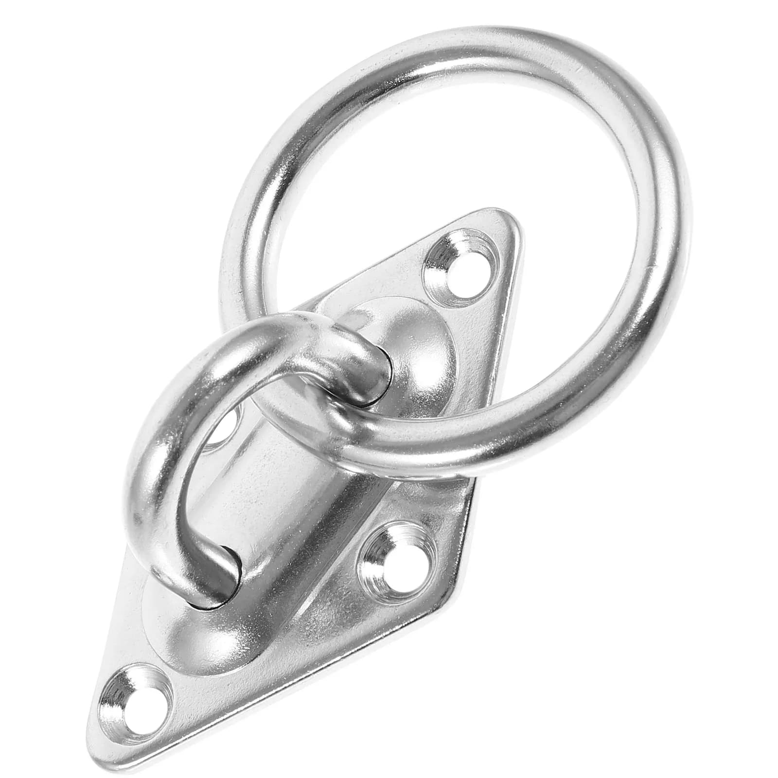 Stainless Steel D Ring Tie Down Anchor Heavy Duty Rust Resistant Surface Mount for Trailer Truck Boat Car