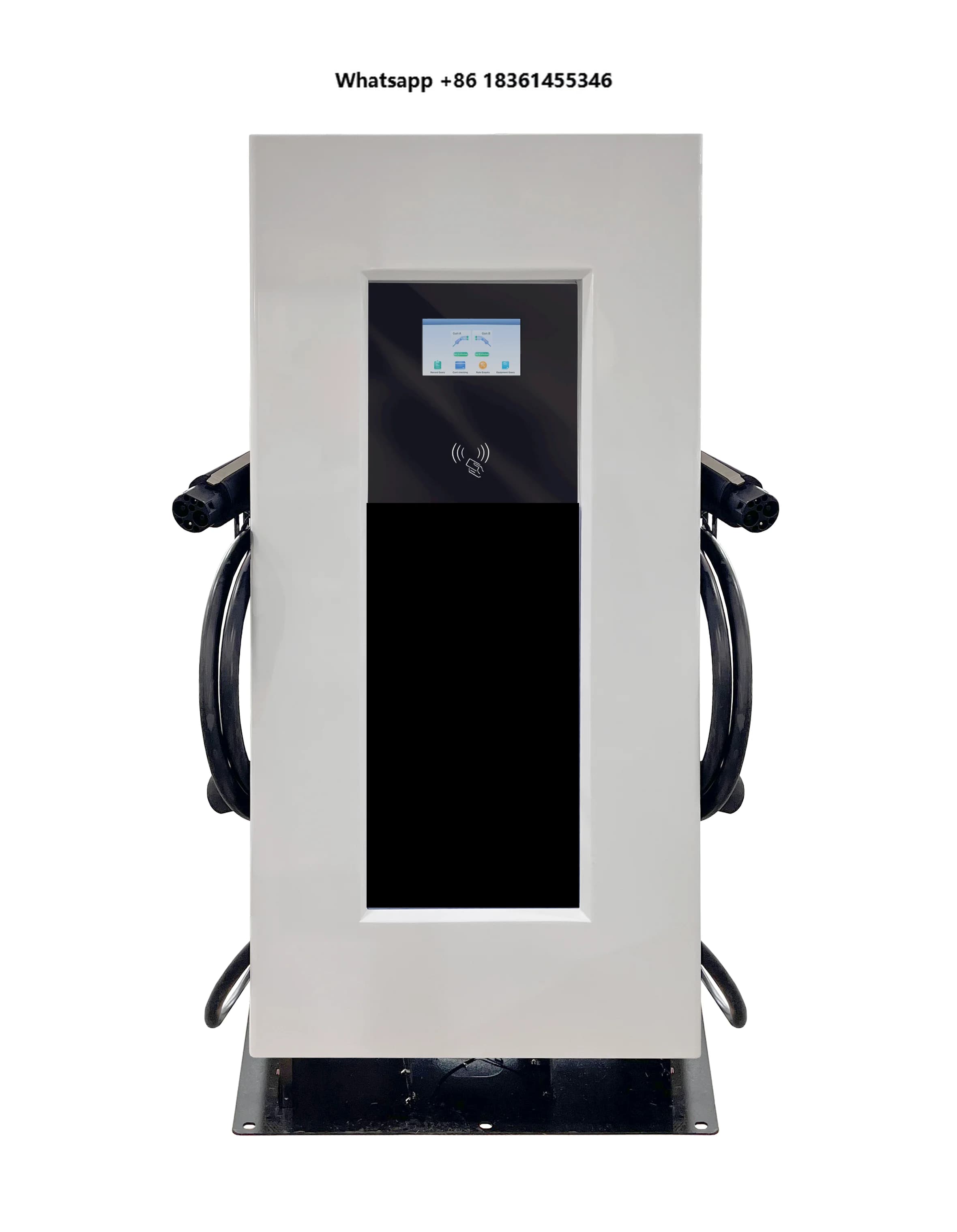 Stazione di Ricarica Rapida DC per Auto Elettriche, Montaggio a Pavimento, 20kw 60kw 30kw, Colonnina di Ricarica EV