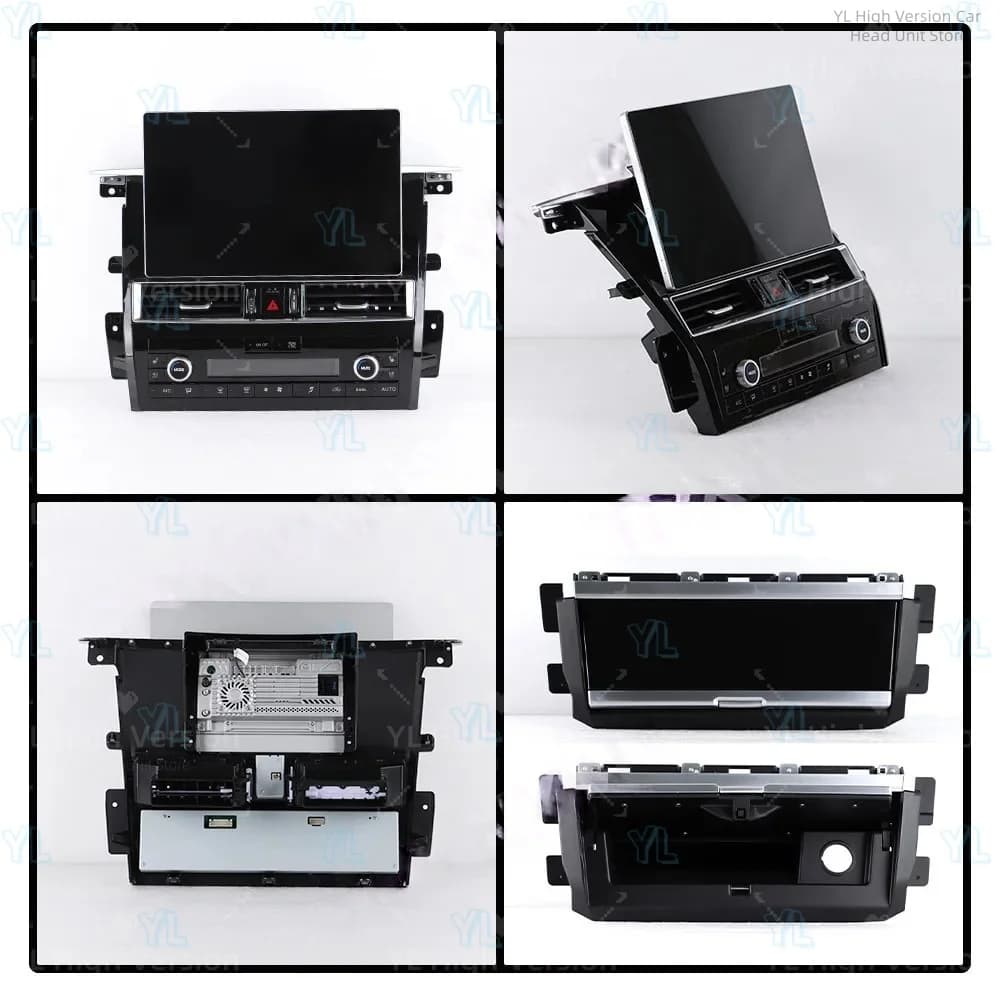 14.6 Inch Car Radio For Nissan Prtrol Y62 2012-2020 Android Auto Stereo Multimedia Player A/C Panel DSP Carplay Navigation GPS