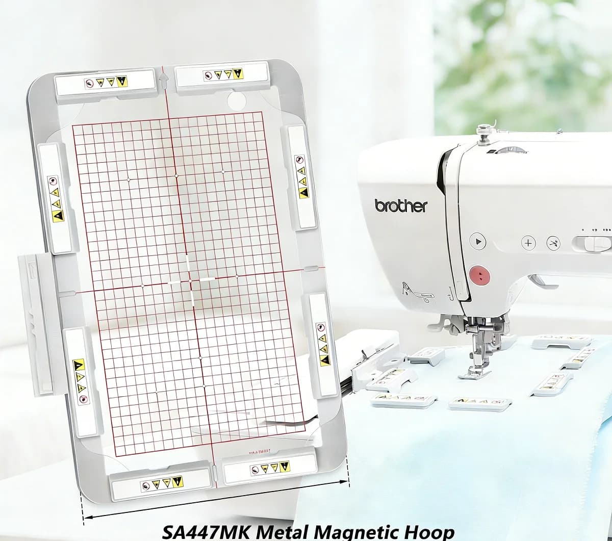 Magnetic Hoop 8x12inch magnetic Frame For Babylock Solaris Destiny Brother Innovis Quattro 6700D Etc Embroidery Machine