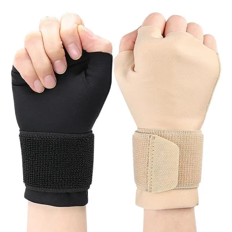 Supporto per Tunnel Carpale Regolabile, Stabilizzatore per Artrite, per Mano Destra e Sinistra, Terapia, Fascia Compressiva