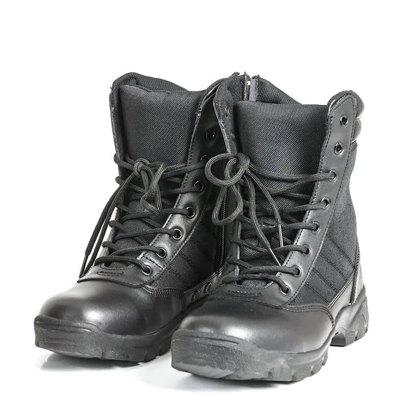 Stivali tattici da uomo Stivali da combattimento nel deserto delle forze speciali Stivali da trekking all'aperto Scarpe alla caviglia Scarpe da lavoro antinfortunistiche da uomo