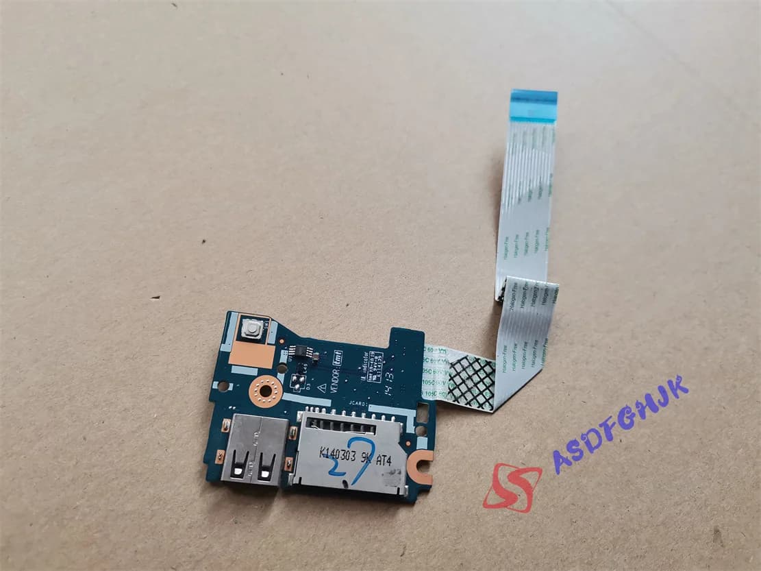 Originale per Acer Aspire E15 ES1-511 lettore di schede di memoria pulsante di alimentazione scheda USB con cavo LS-B471P completamente testato