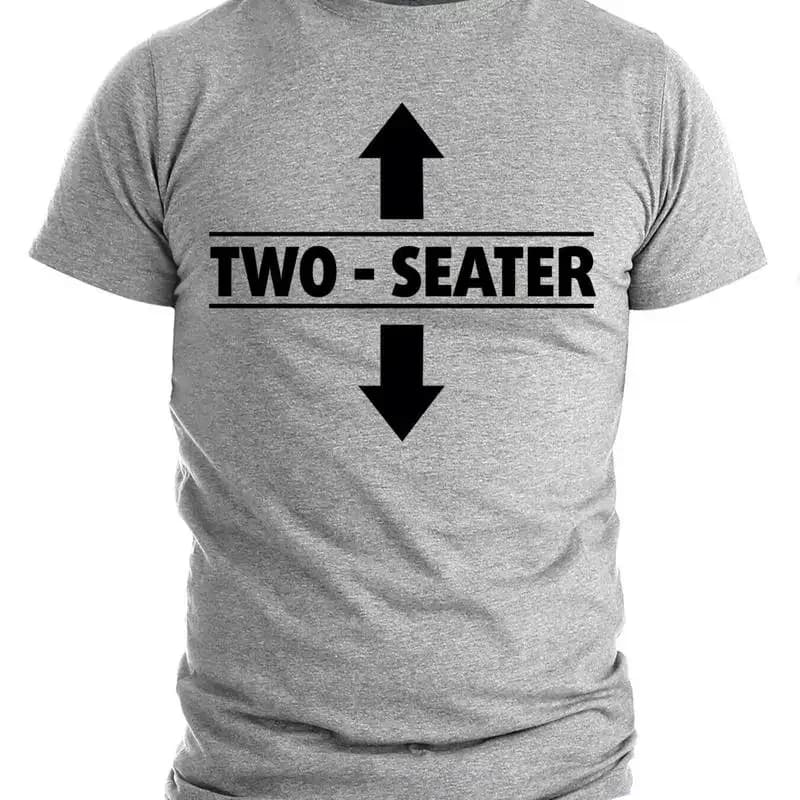 Two Seater Arrows Funny College Humor T Shirt Sarcastic shirts