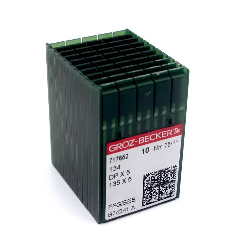 100 pz. 135*5 DP*5 GROZ-BECKERT Ago DPX5 per Asola e Cuciture, Accessori per Macchine da Cucire a Doppia Ago