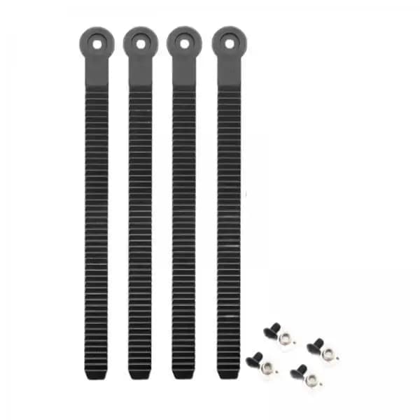Kit di fissaggio per snowboard: Cinghia per caviglia, supporto a scala in ABS per riparazione snowboard e attrezzatura invernale