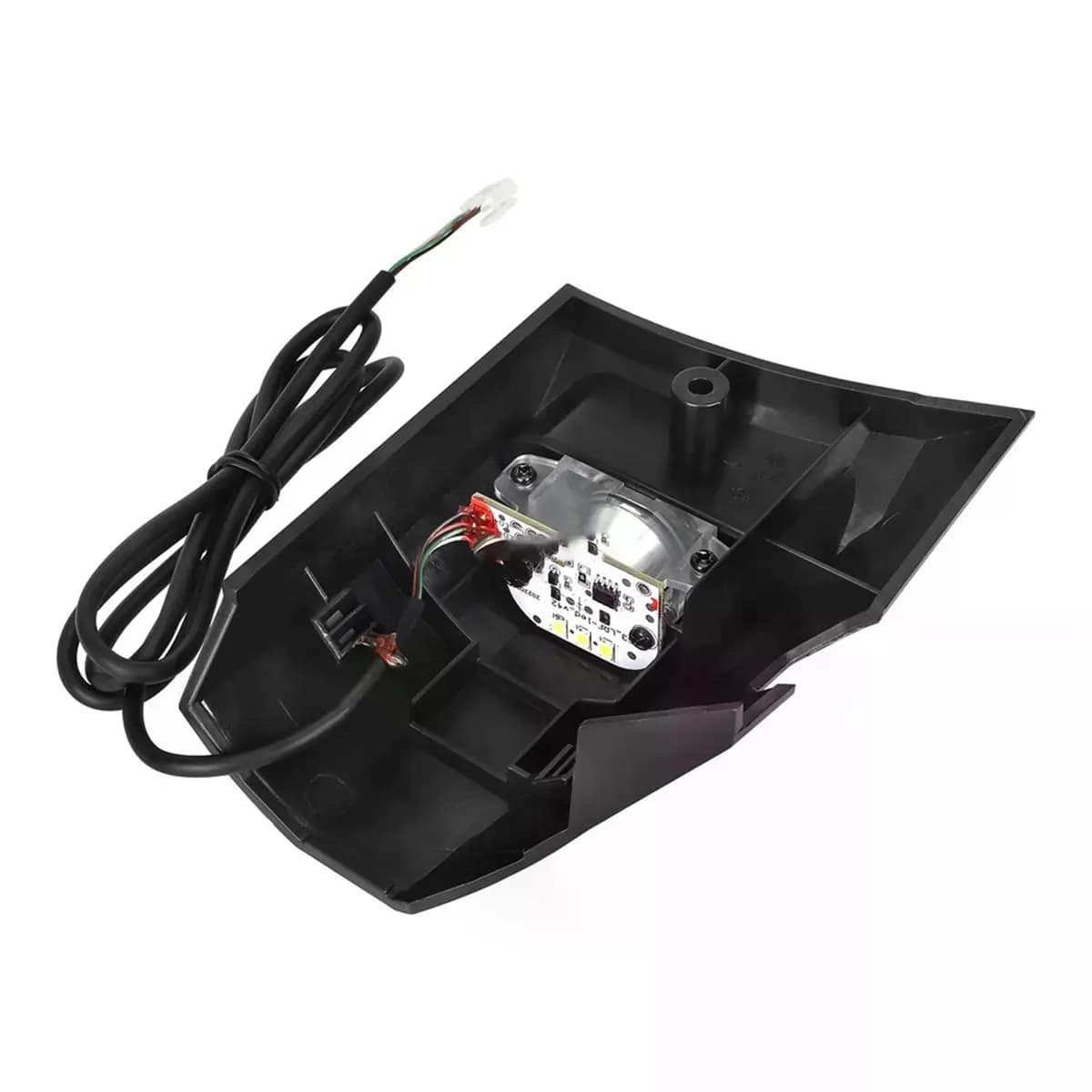 (X07A) Luce Anteriore Sinistra e Destra per E-Scooter con Copertura del Pannello Inferiore con Angoli per Monopattino Elettrico Kukirin G3, Parte Sinistra