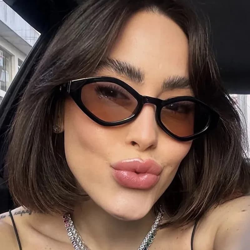 Vintage Cat Eye Sunglasses Women Men Brand Designer Fashion Sun Glasses Female Trends Shades Outside Eyewear UV400 Goggle