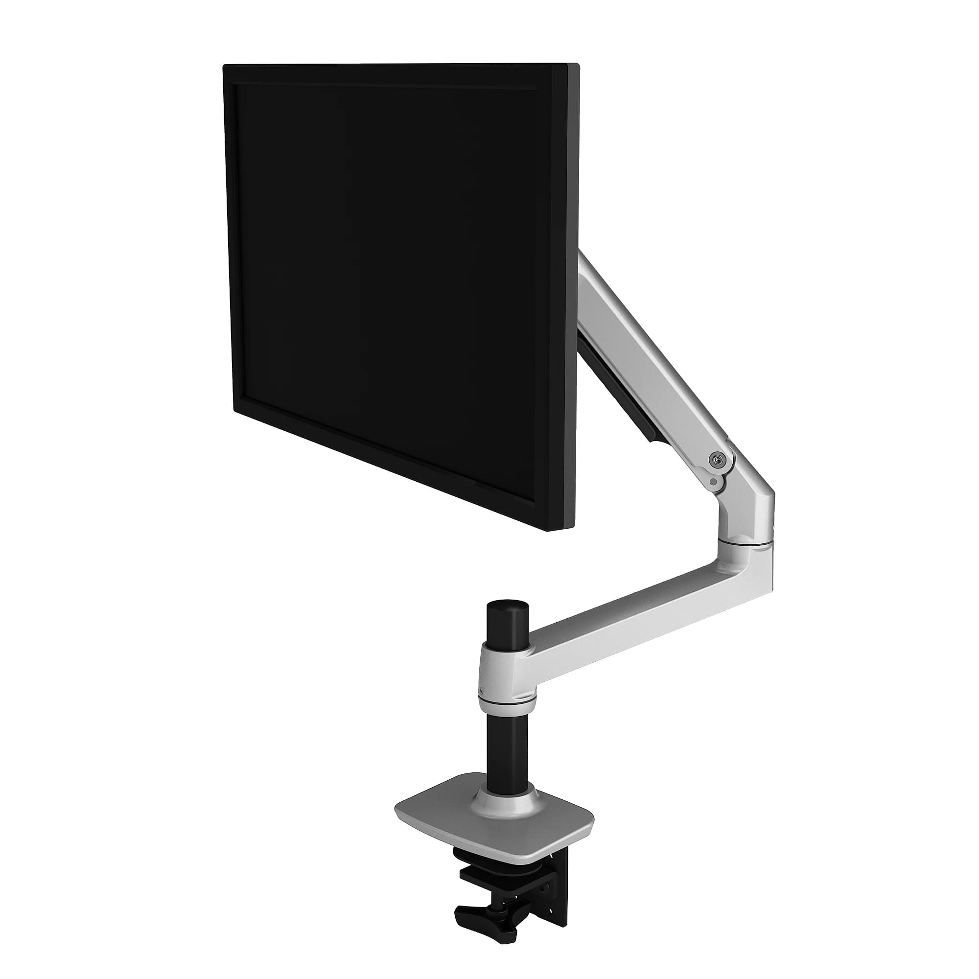 Supporto da scrivania a braccio singolo con molla meccanica per monitor LCD da 10-32 pollici, regolabile in altezza, 10 anni di garanzia CN;ZHE