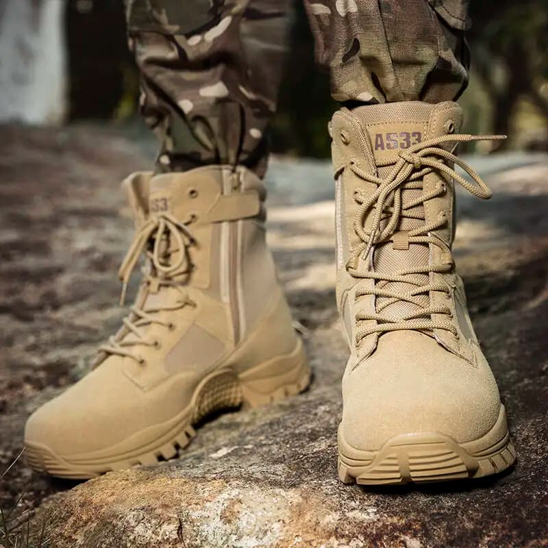 Men's Trekking Boots, Waterproof, Anti-slip, Wool Resistant, for Jungle Excursions, Sizes 39-47