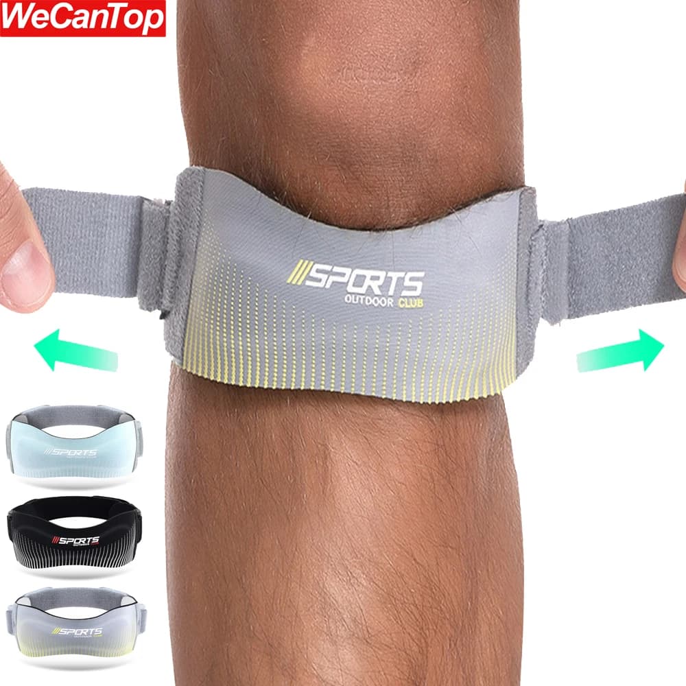 1 Pezzo Fascia per Tendine Rotulea - Supporto Stabilizzatore per Ginocchio per Dolore al Ginocchio, per Salto, Escursionismo, Basket, Tennis, Squat