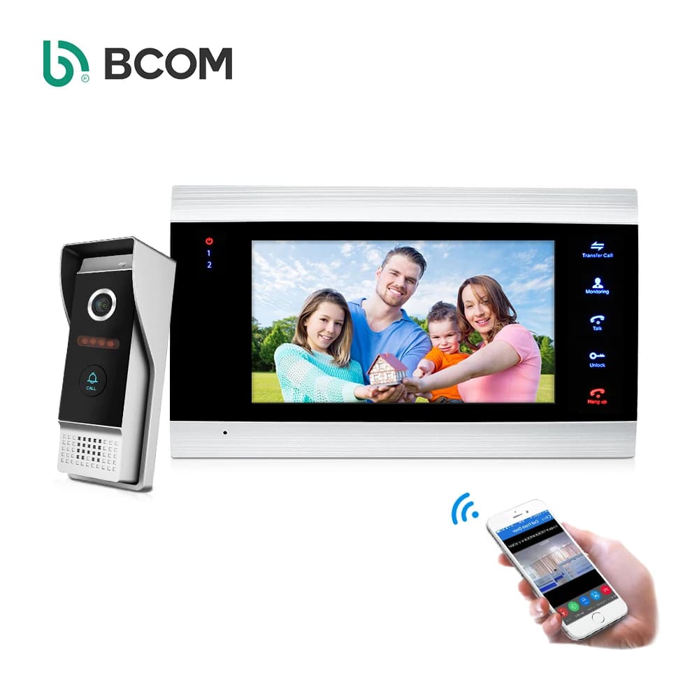 Smart Wireless Video Doorbell Alarm Security System for House Use