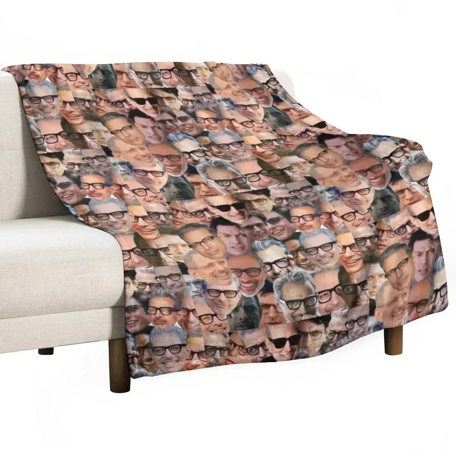 Goldblum the sequel Throw Blanket Cute Plaid Cute Thermal Softest Sleeping Bag Flannel Fabric Blankets