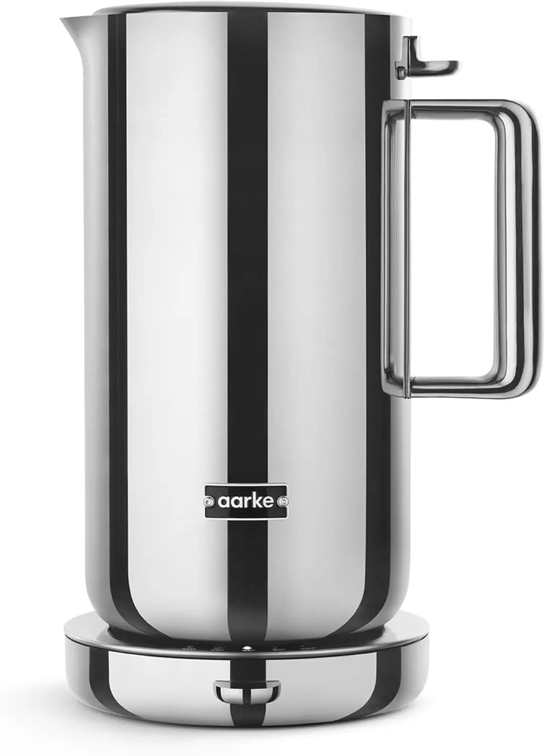 Kettle - Electric Water Boiler, 1.2L (40oz), Stainless Steel | Temperature Control, Non-Drip Spout, Double-Wall Construction, Dr