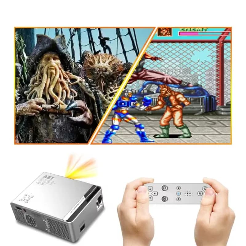 Proiettore da gioco per proiettore Smart TV con proiettore a grande schermo