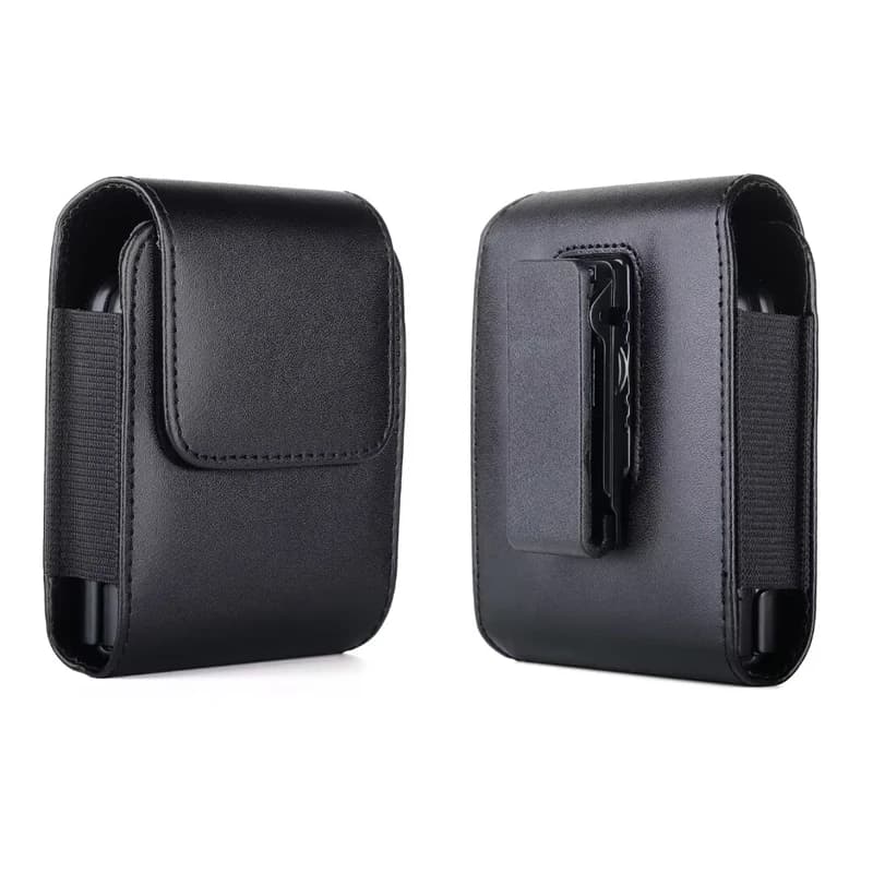 Per Samsung Galaxy Z Flip 6 /Flip 5 /Flip 4 Flip 3 /Flip2 Clip da cintura Fondina Custodia in pelle PU Marsupio per Motorola Razr 50