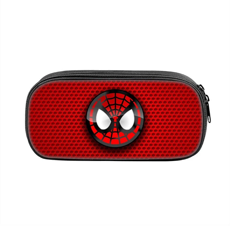 Spider-Man 3D Print Cosmetic Case Pencil Bag Science Pen Storage Stationary Bag Super Heroes Pencil Box School Supplies Gift