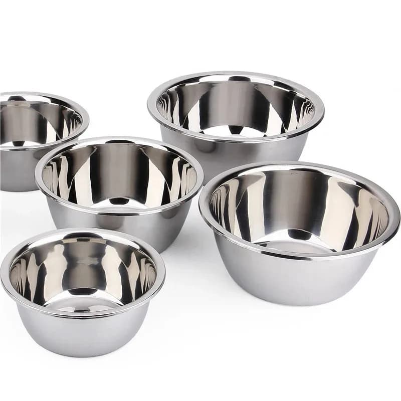Ciotola per animali domestici in acciaio inossidabile da 1 pezzo per cani e gatti - Alimentatore durevole per alimenti e acqua non tossico, ciotola per alimentazione antiscivolo per carichi pesanti