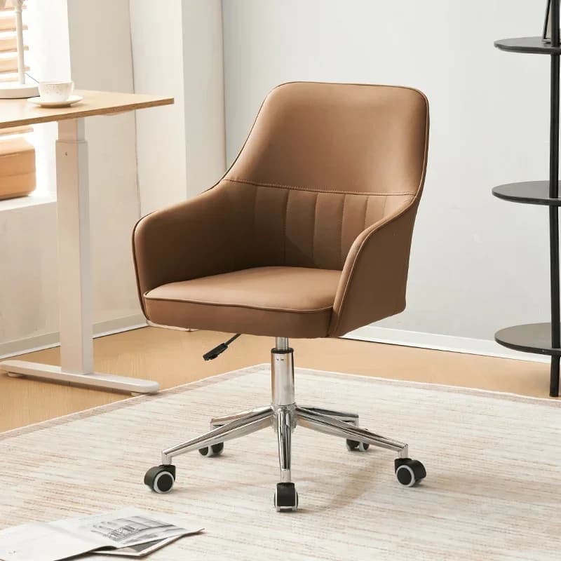 Sedie da soggiorno, sedia da toeletta, sedia da pranzo economica, poltrona da gaming con schienale, poltrona da scrivania ergonomica per ufficio, relax e scrittura