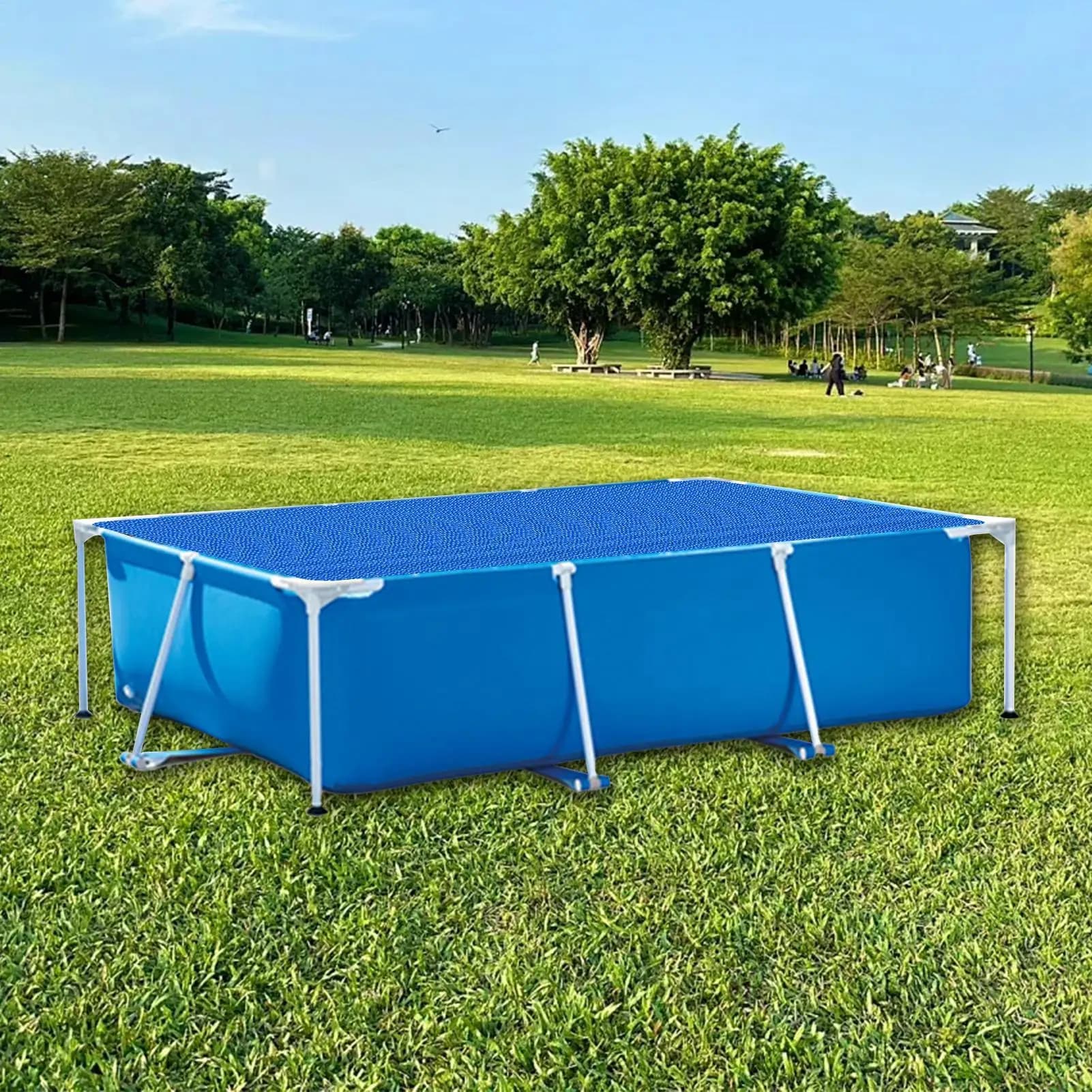 Copertura solare per piscina interrata Copertura solare per piscina interrata Coperta di sicurezza riscaldante resistente ai raggi UV per vasca idromassaggio Spa Stagno Nuoto