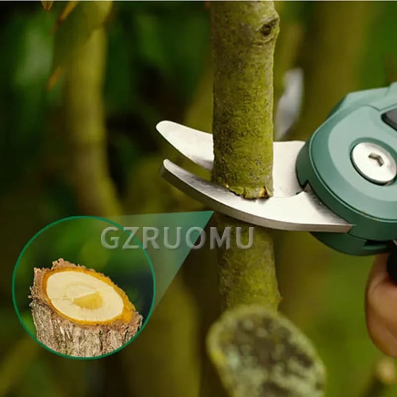 3.6 V battery smart pruning shears Rechargeable USB Garden fruit tree shears for floral artists Electric power supply Easy to prun