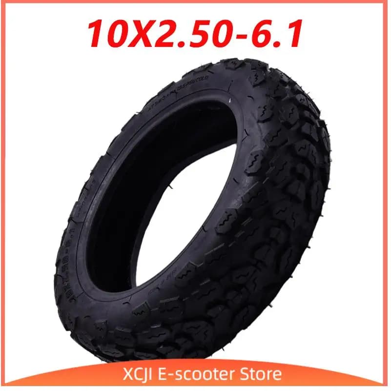 10X2.50-6.1 Tubeless Tires Part Fit for Ninebot Max G30 and Okai Neon Pro Ducati PRO Electric Scooter 10"Electric Scooter Tyre